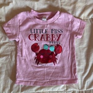 🦀 Little Miss Crabby Pants T-Shirt